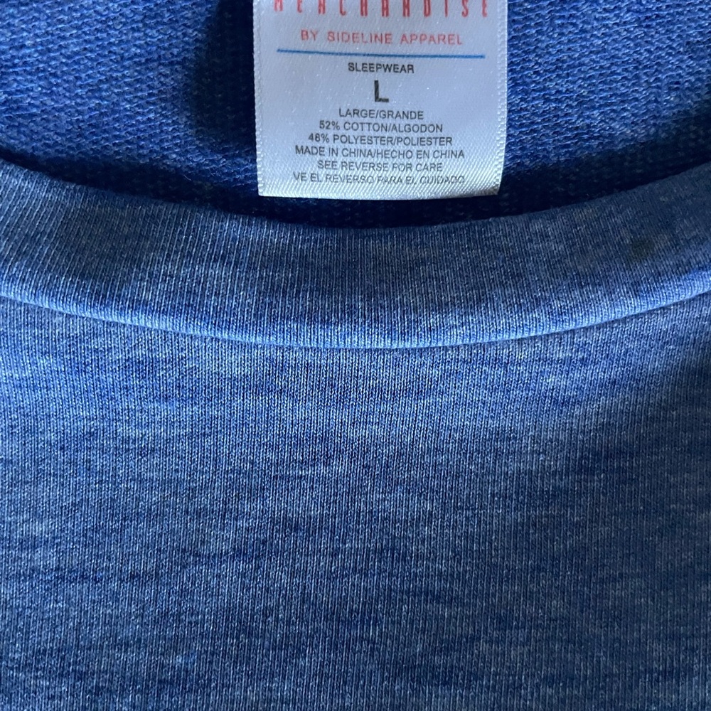 Los Angeles Dodgers Blue Kids Female Sleepwear - Picture 3 of 4